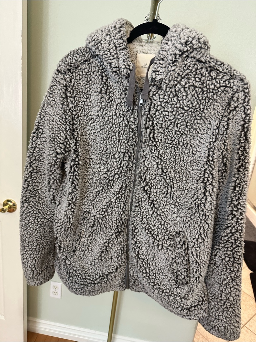 Thread & Supply Heather Gray Wubby Zip Hoodie